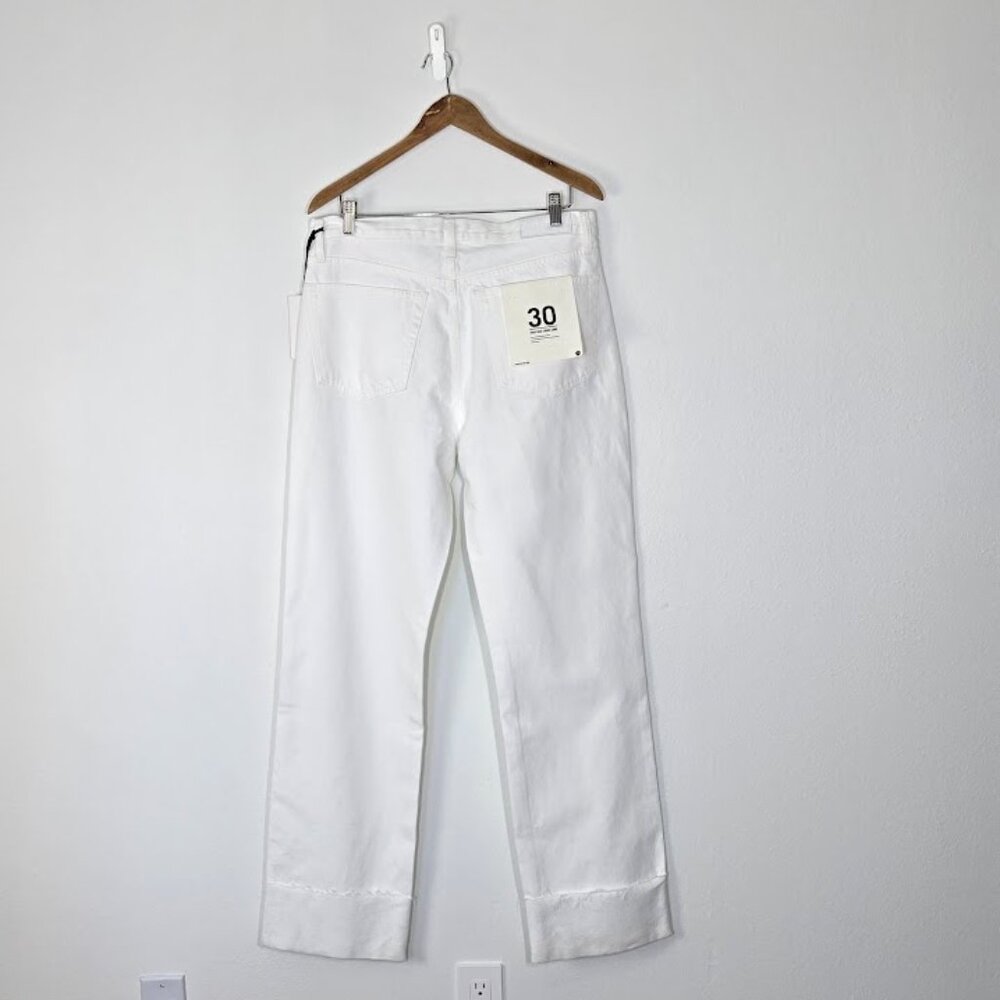 RE/DONE high rise loose long denim Sz 30 NEW - Picture 4 of 8